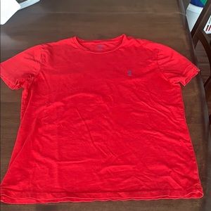 Red Polo Ralph Lauren Crewneck T-Shirt